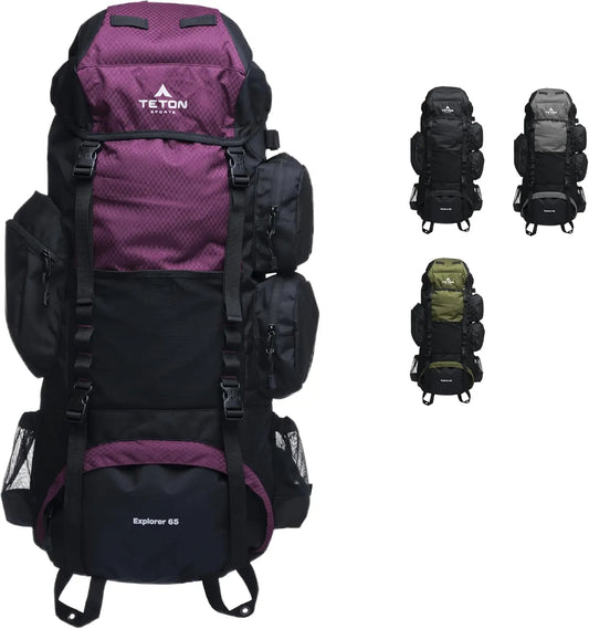 Exploring Backpack with Rain Cover