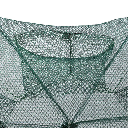 6 Holes Automatic Fish Trap Cast Net