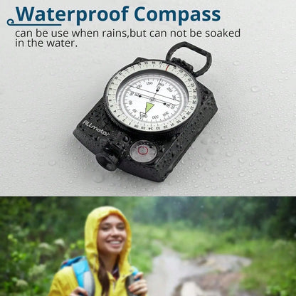 Multifunction Military Metal Compass