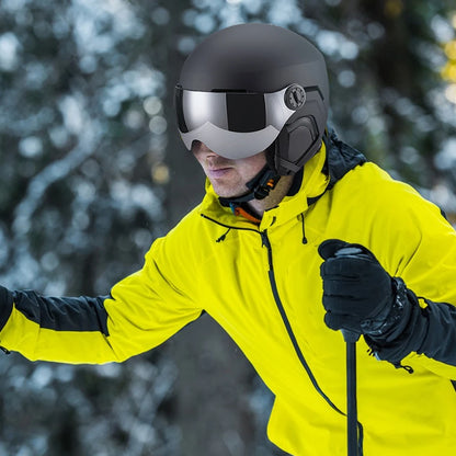 Kids winter Helmet With Goggles