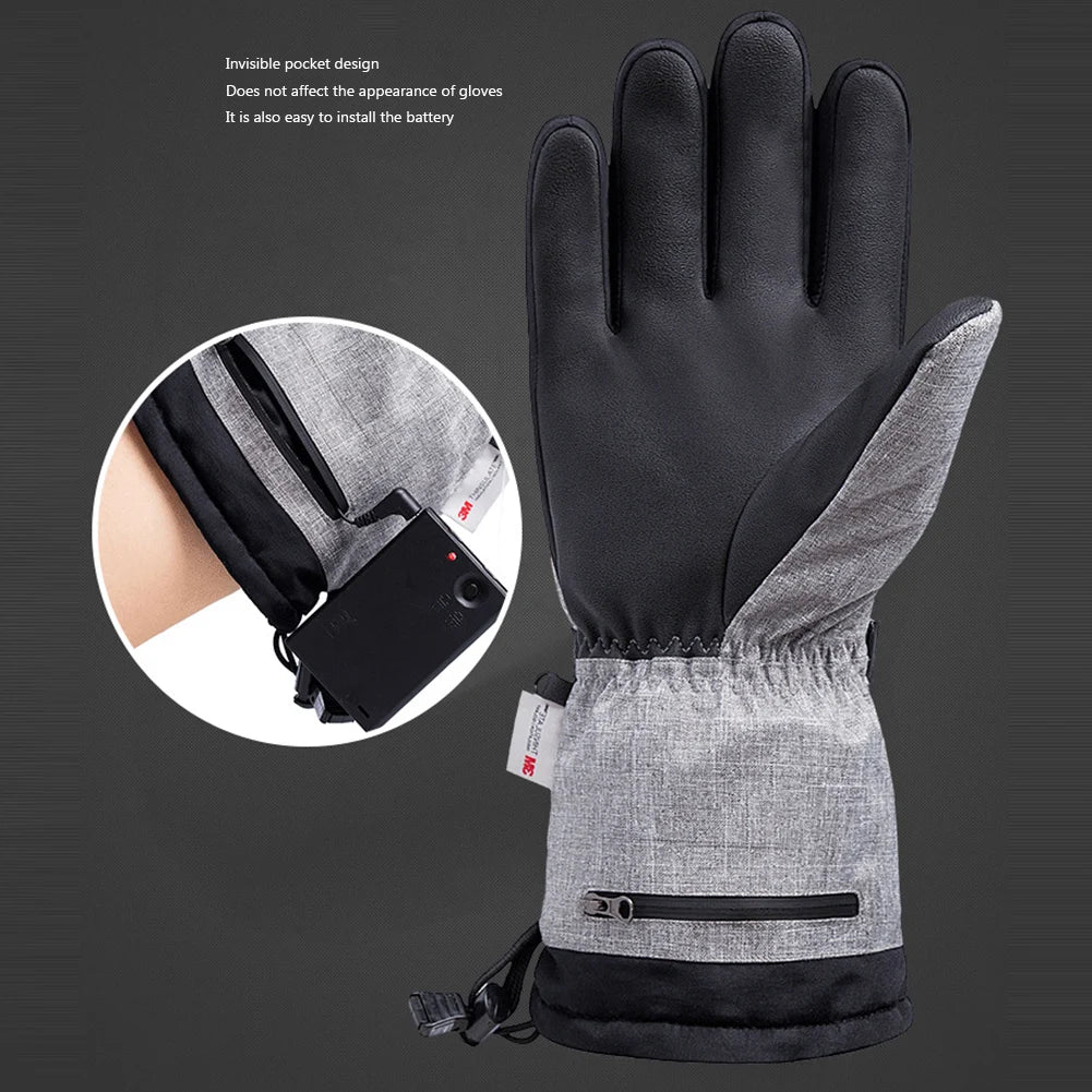 Heater Full Finger Winter Glove