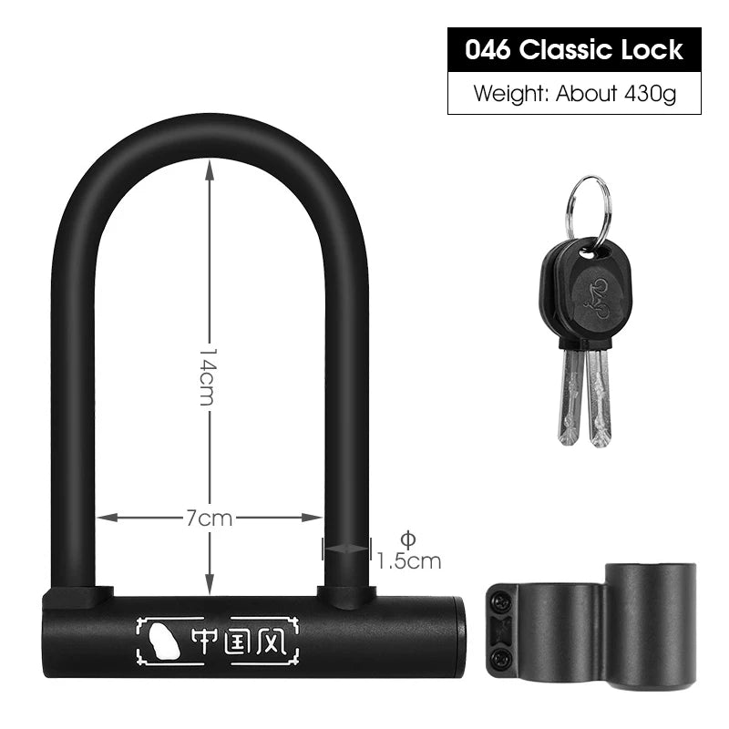 Bicycle U Shape Padlock