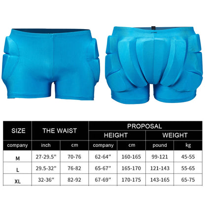 Padded Shock Absorbent undershorts