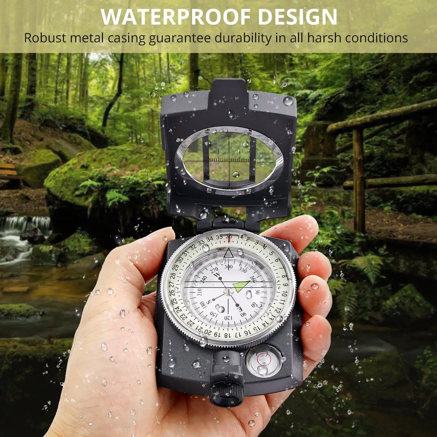 Multifunction Pocket Compass