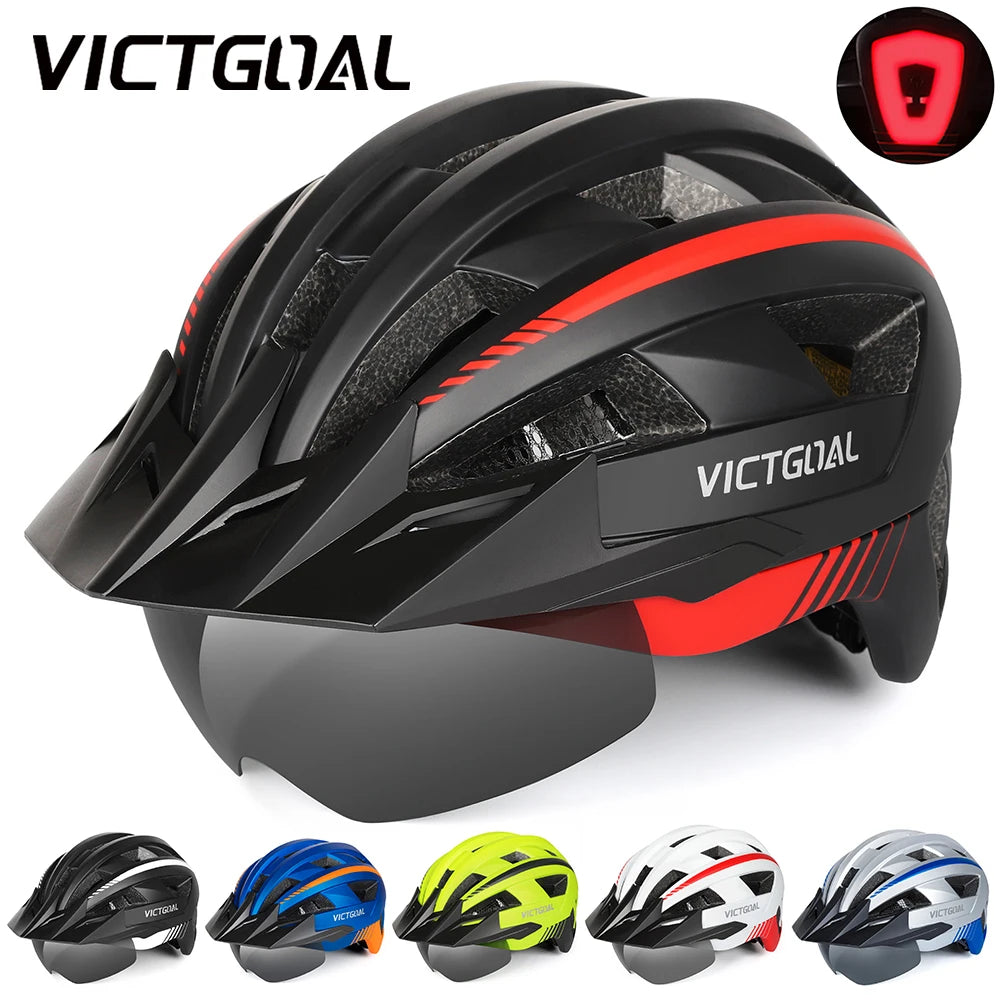 Bike Helmet With Rear LED Light for Men and Women