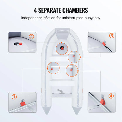 6-Person Inflatable Boat