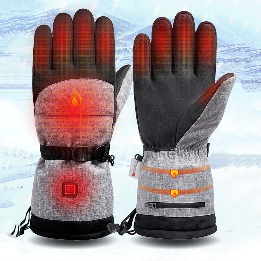 Heater Full Finger Winter Glove