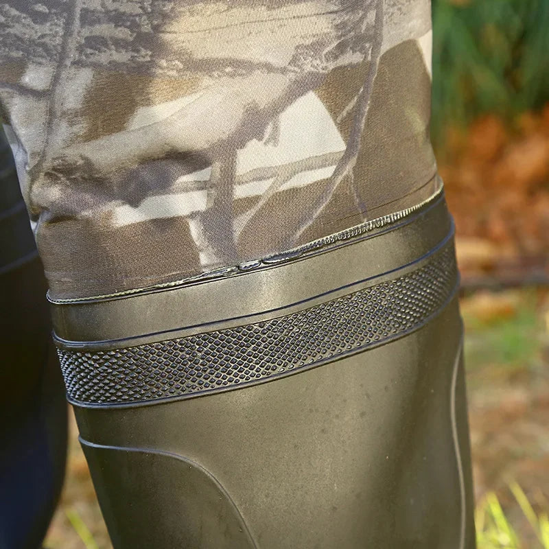 Knee High Camouflage Hunting Boots