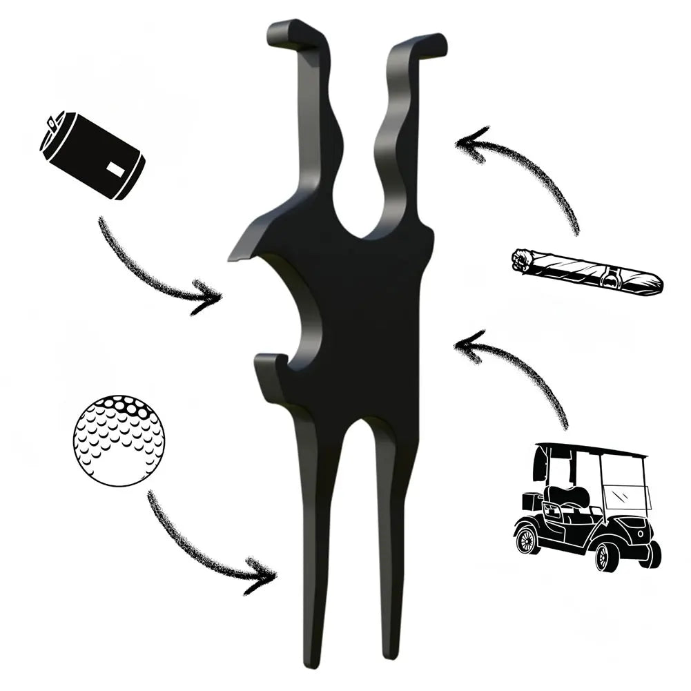 Multi-Tool Golf Clip