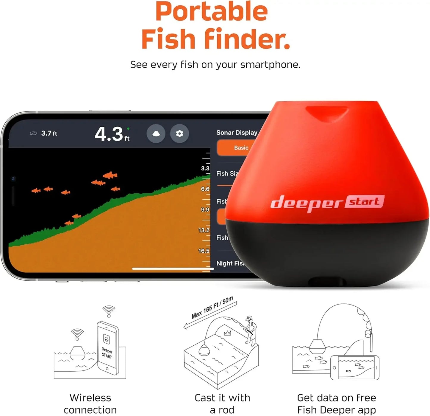 Smart Fish and Depth Finder