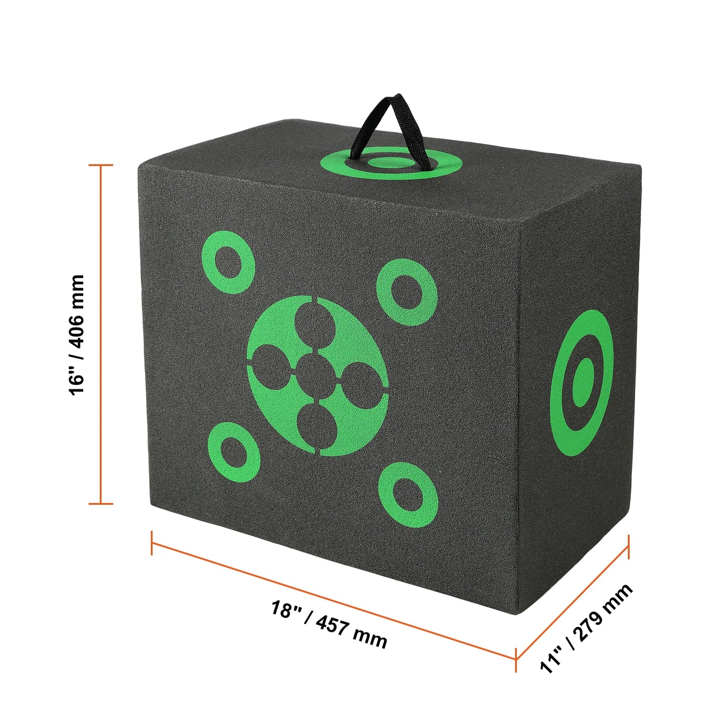 All-side Shooting Archery Target with Carry Handle