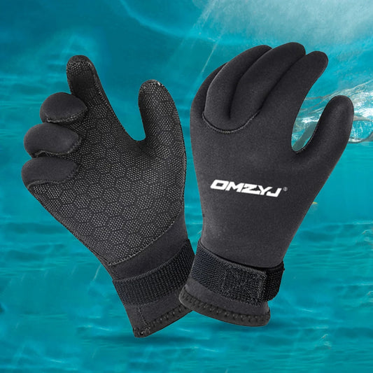 Five Finger Anti Slip Wetsuit Gloves