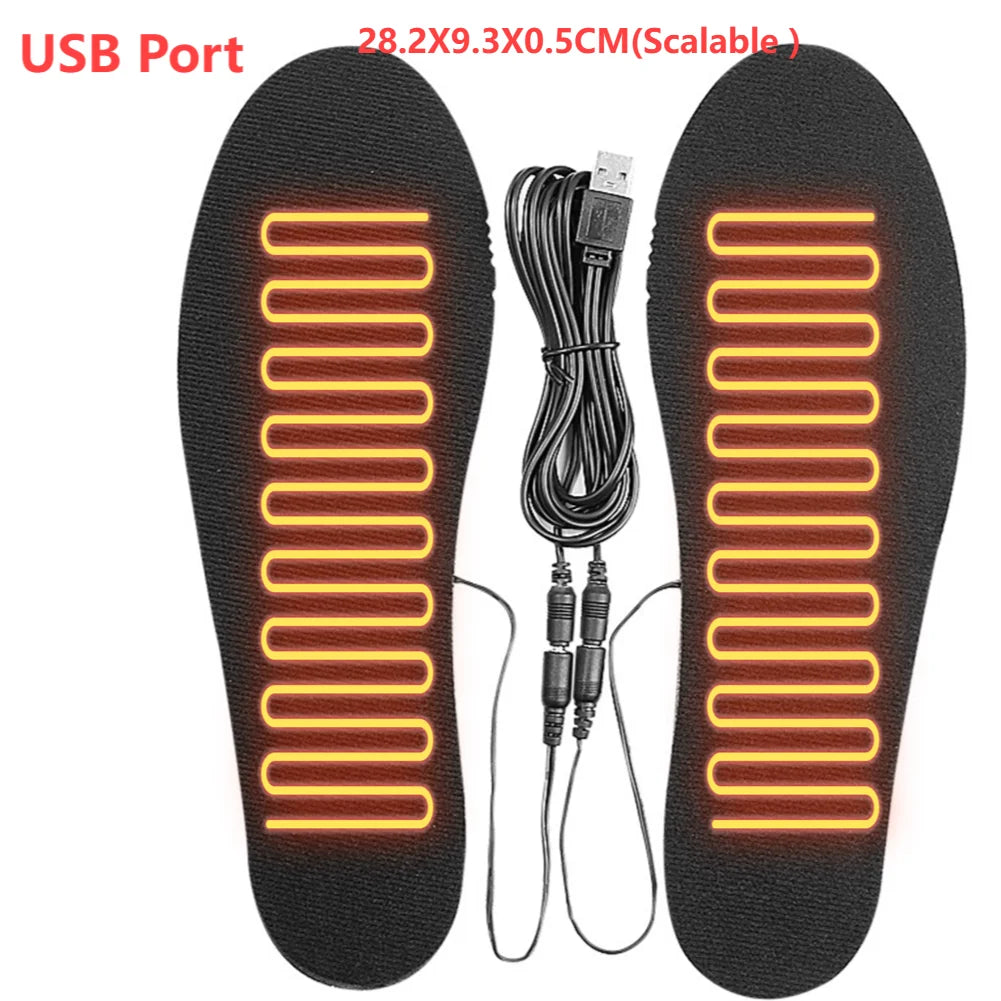 Electric Heated Insoles Pad