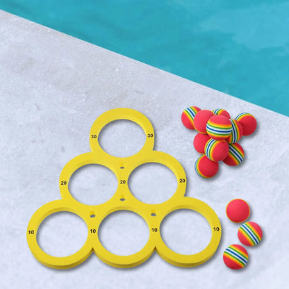 Pool Game Set with 10 Balls